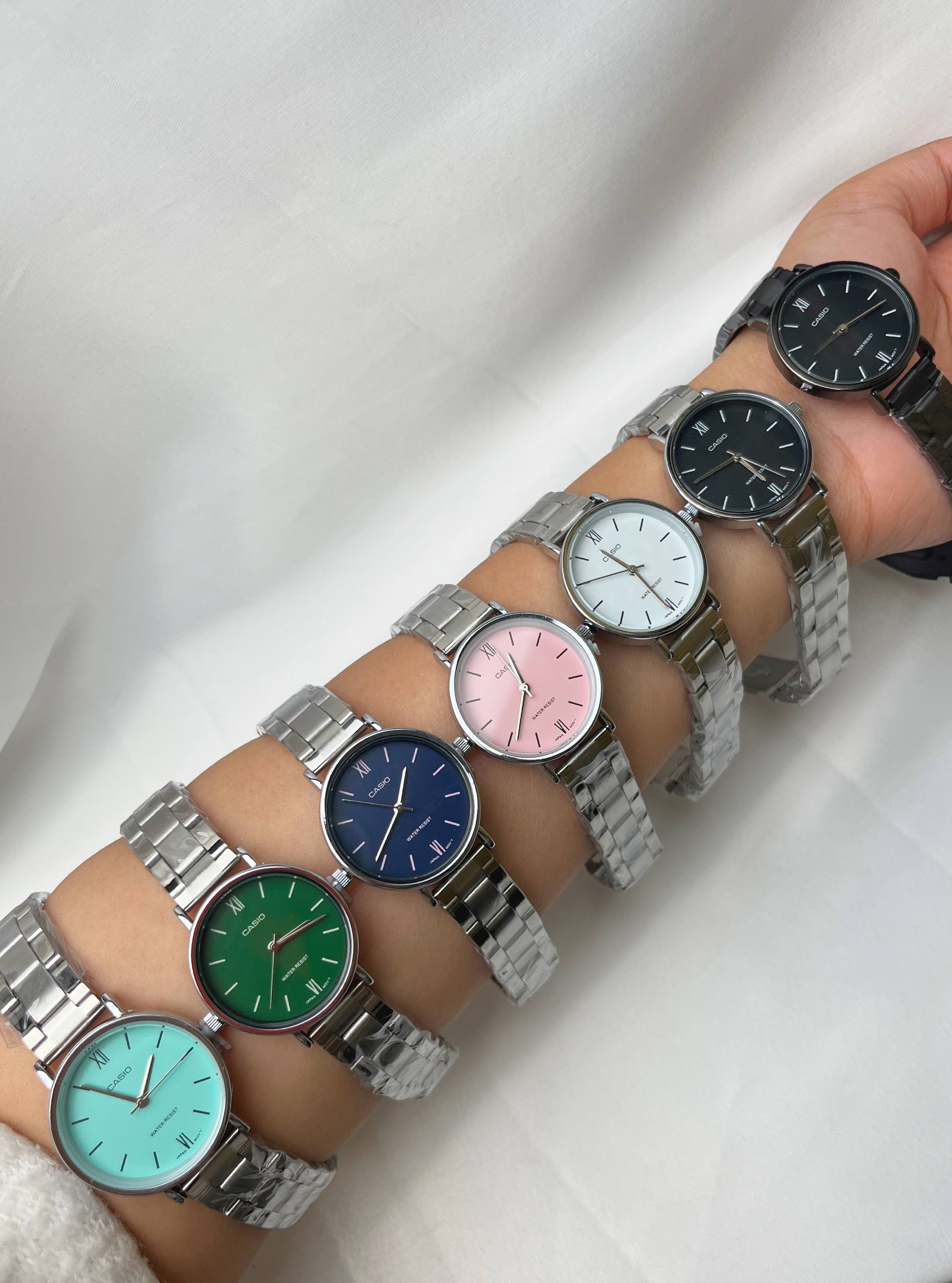 IMG_7498 ساعت کاسیو صفحه گرد زنانه ضدآب - تصویر 1