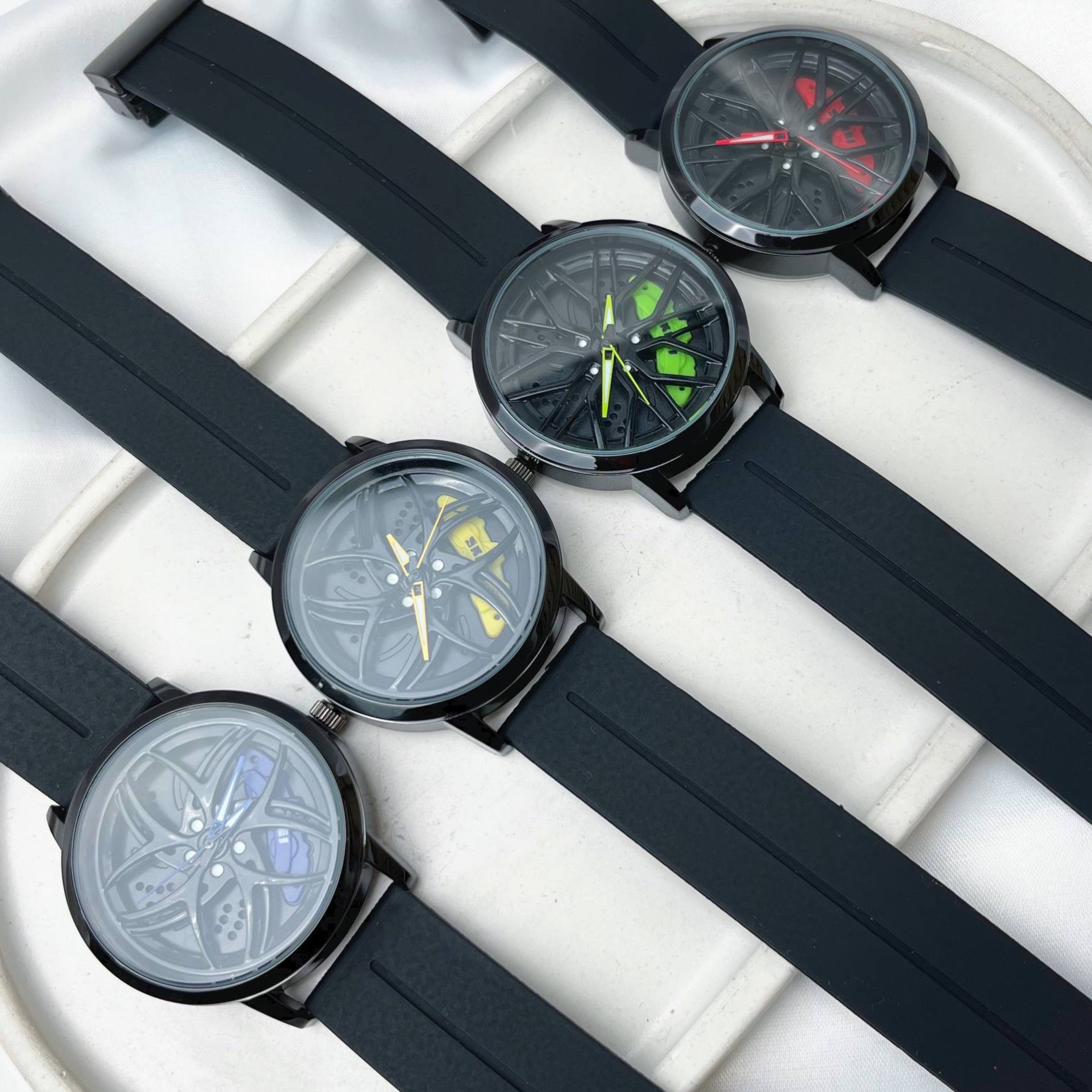 photo-output ساعت رینگی والار چرخشی مردانه بند چرم - تصویر 1