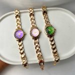 ساعت مچی زنانه استیل مینیمال برند گوچی