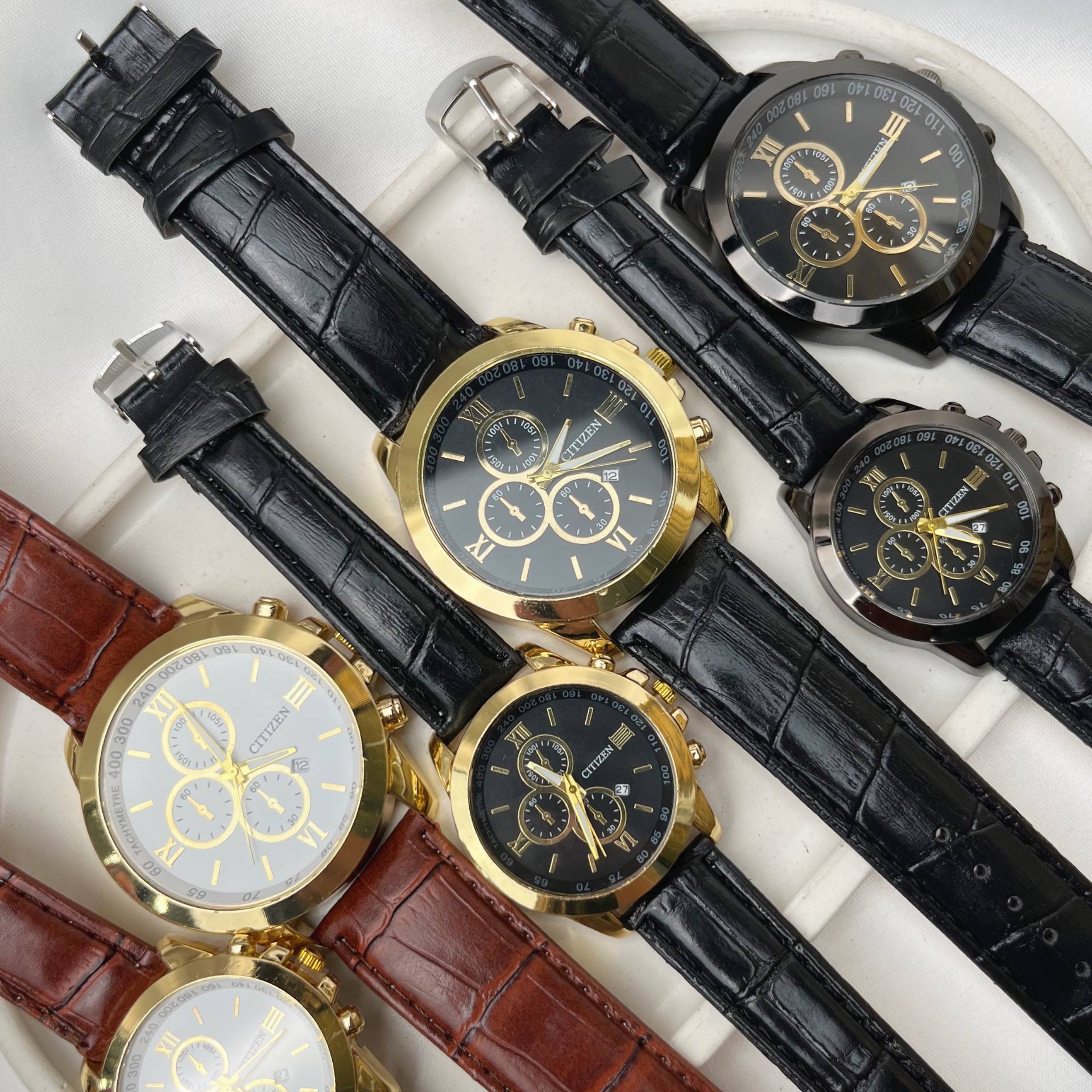 photo-output ست ساعت مچی سیتیزن کاپلی رنگ بندی متنوع - تصویر 1