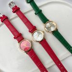 ساعت مچی شیک برند فنسی صفحه گرد