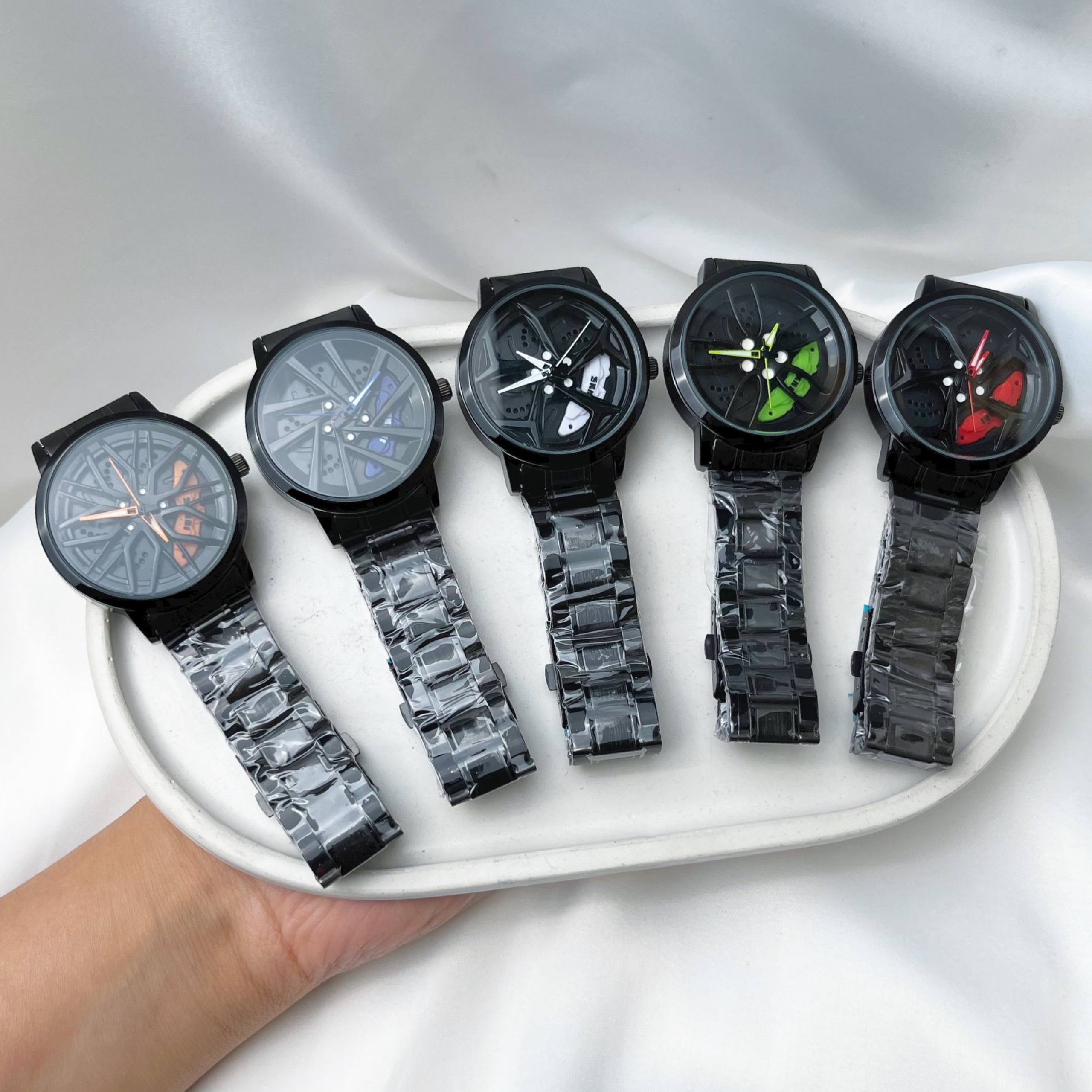 photo-output ساعت مچی عقربهای والار مدل رینگی چرخشی مردانه - تصویر 1